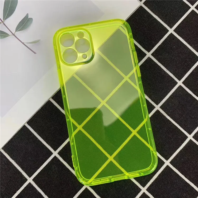 Coque iPhone 11 Pro Max Transparente Antichoc TPU Néon Goingoo 1,5mm