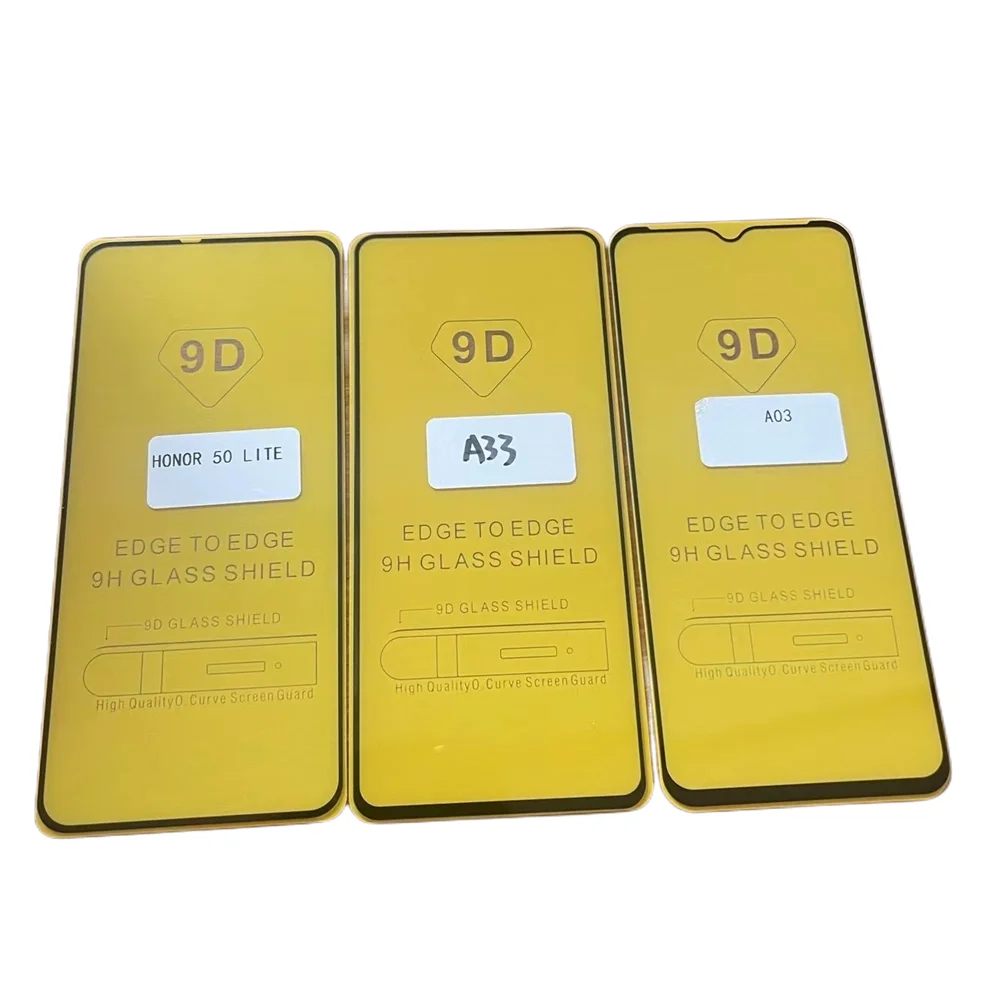 Protection Écran Verre Trempé Goingoo Samsung A32/A33 – 9H Anti-Rayures Colle Intégrale HD