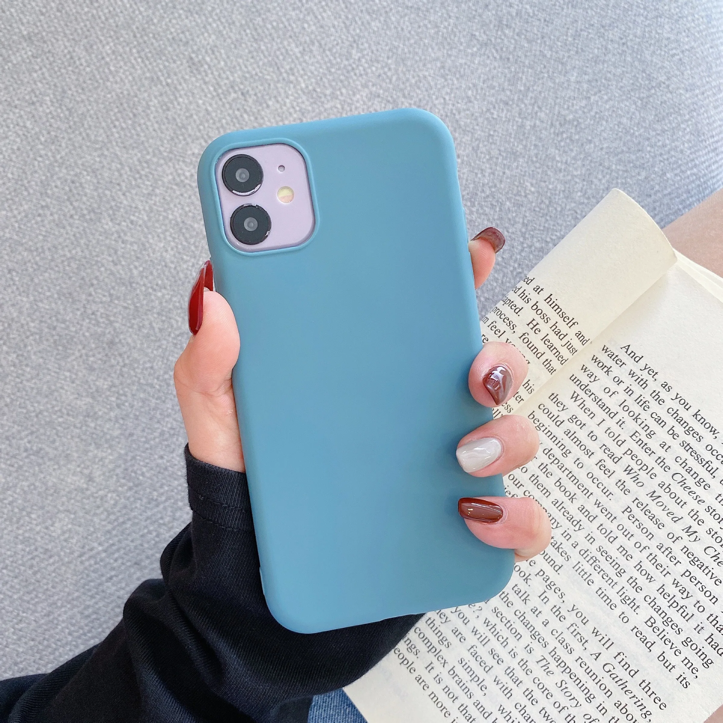 Coque TPU Mat Givré Ultra-Mince pour Huawei Y6 2018 – Antichoc & Personnalisable