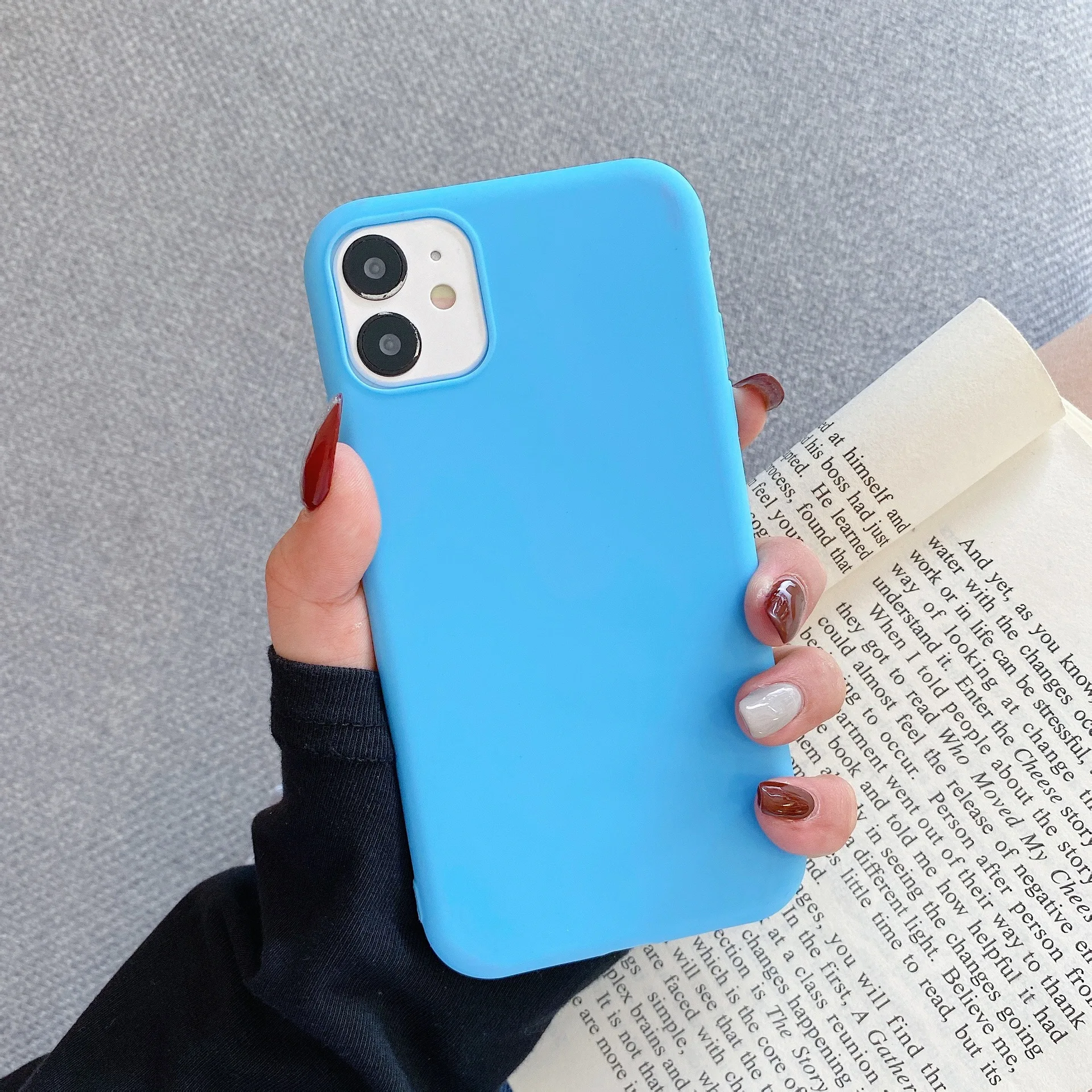 Coque TPU Mat Givré Ultra-Mince pour Huawei Y6 2018 – Antichoc & Personnalisable
