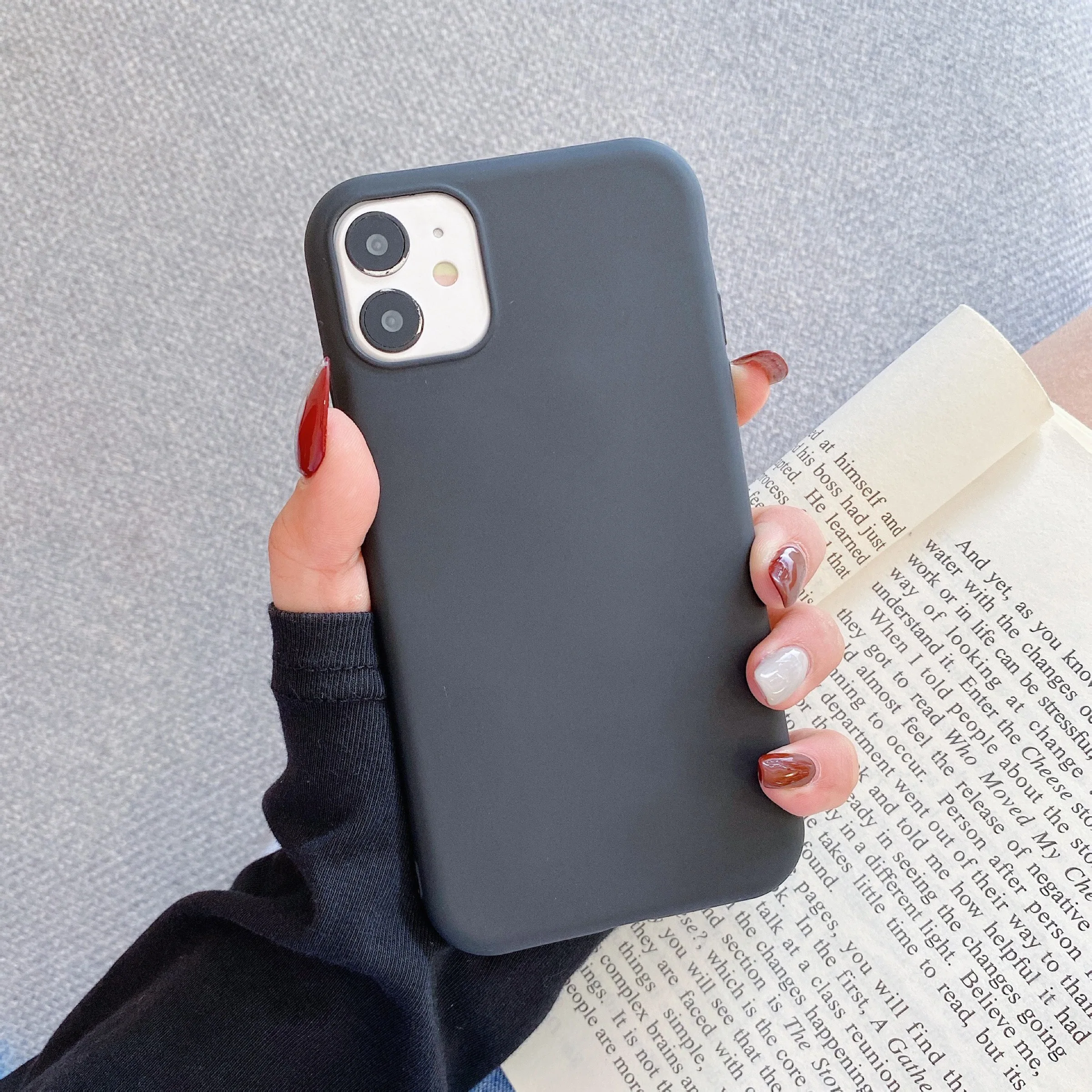 Coque TPU Mat Givré Ultra-Mince pour Huawei Y6 2018 – Antichoc & Personnalisable