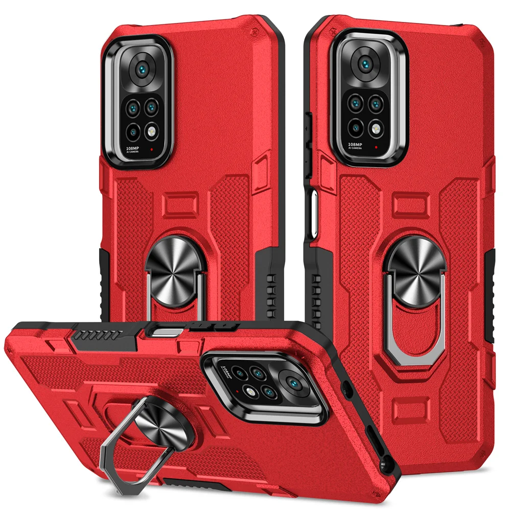 Coque Redmi 9C / 9A Sport Antichoc TPU + PC | Support Magnétique Voiture GOINGOO