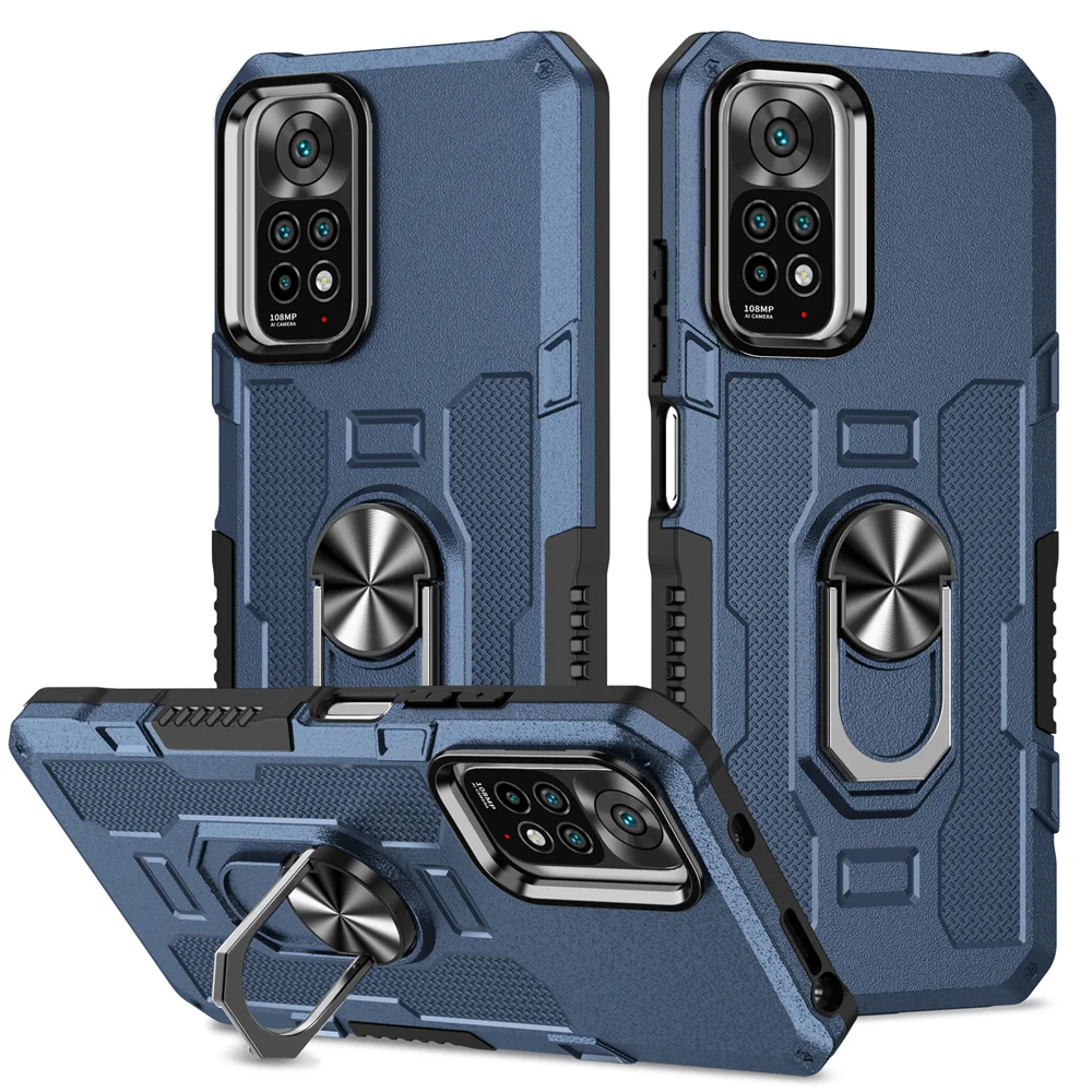 Coque Redmi 9C / 9A Sport Antichoc TPU + PC | Support Magnétique Voiture GOINGOO