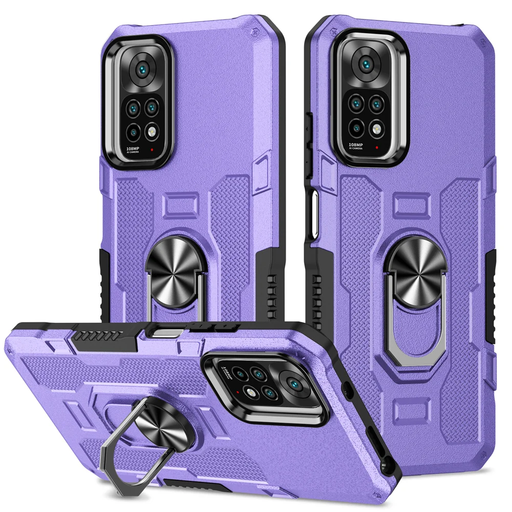 Coque Redmi 9C / 9A Sport Antichoc TPU + PC | Support Magnétique Voiture GOINGOO