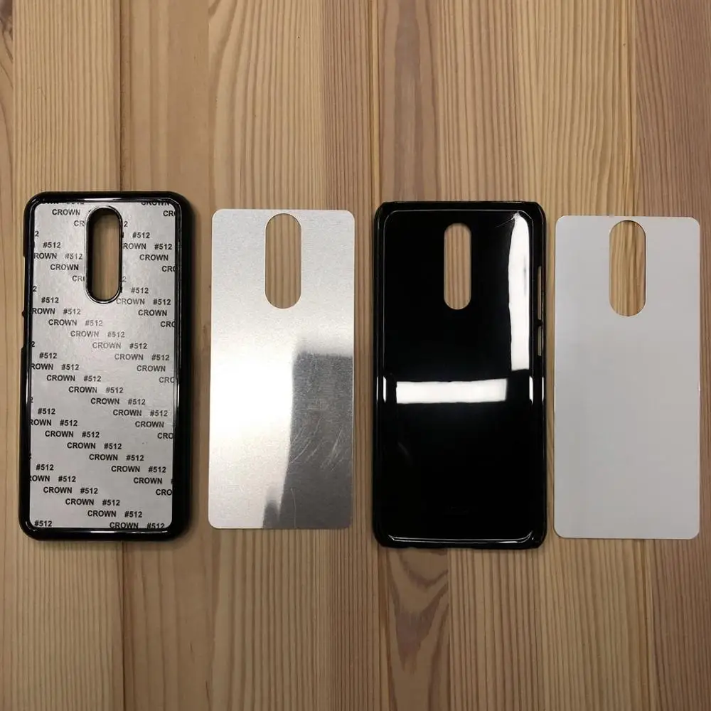 Coque Sublimation 2D Xiaomi Note 8 – PC Noir + Feuille Aluminium Vierge DIY