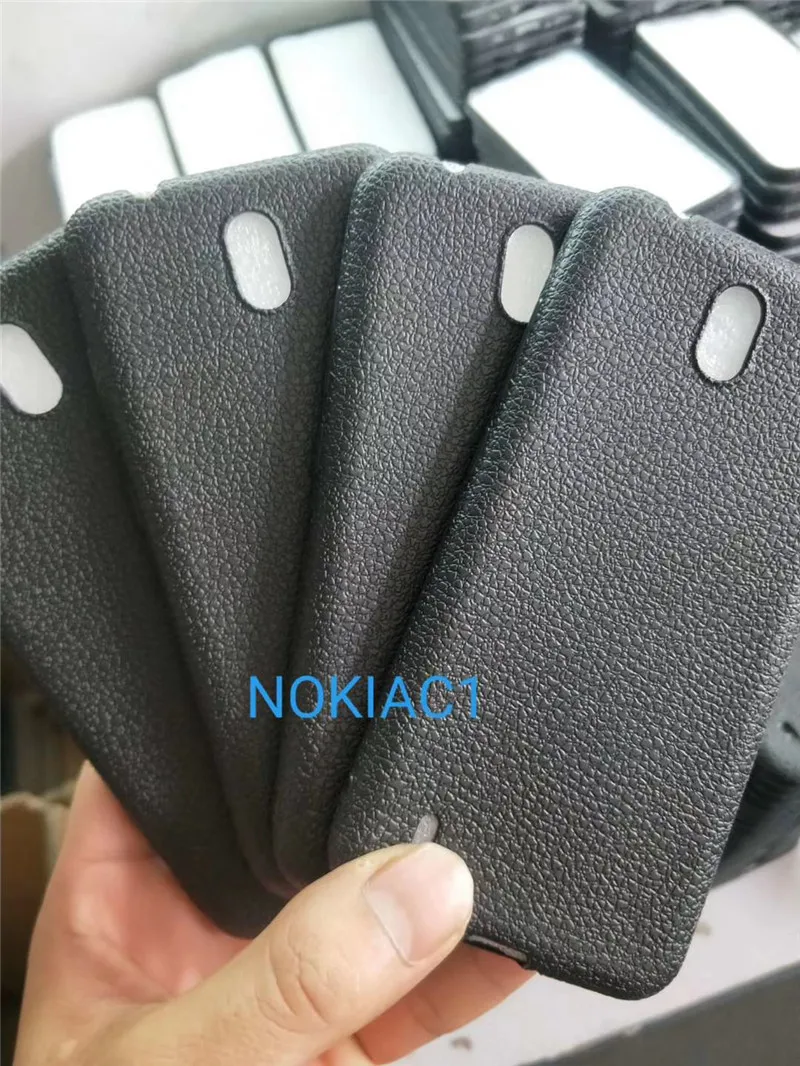 Coque Cuir Ultra-Fine Tecno Spark 5 Air – Motif Litchi Élégant Protection TPU