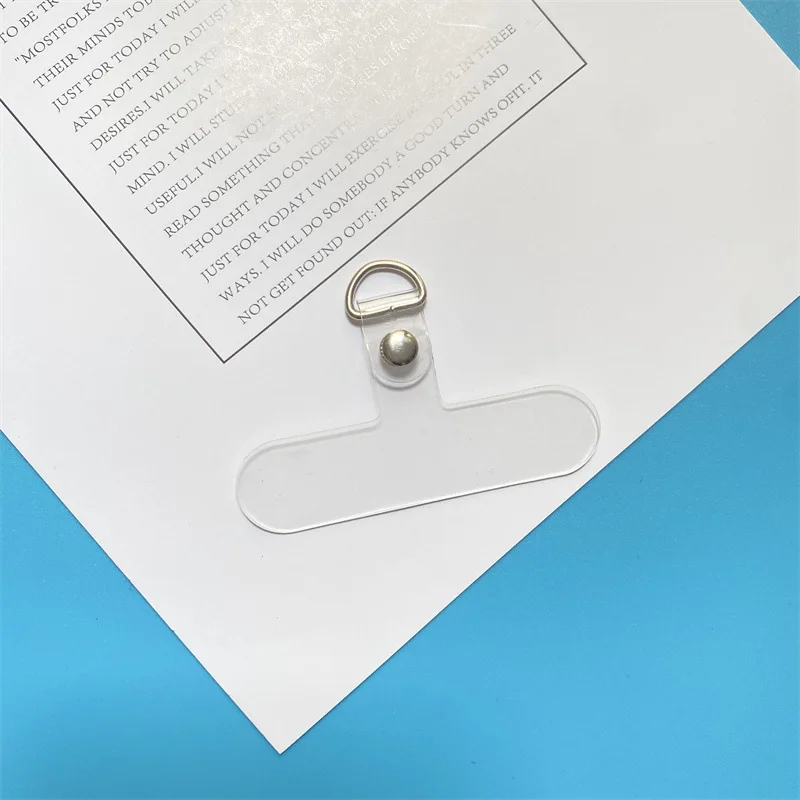 GOINGOO P-018 Lanière Téléphone Patch Transparent Clip Détachable 6cm