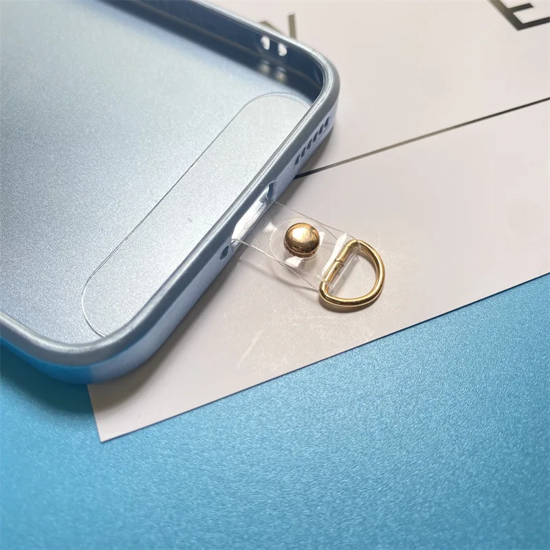 GOINGOO P-018 Lanière Téléphone Patch Transparent Clip Détachable 6cm
