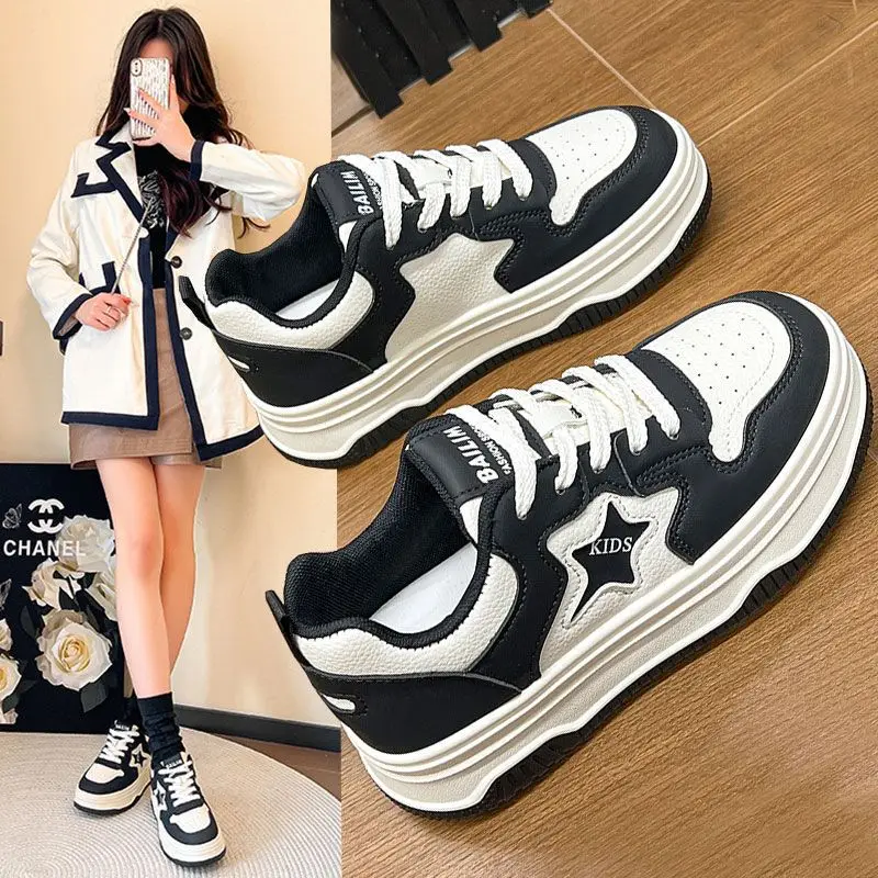 Sneakers Fille Légères & Respirantes – Style Skate Casual | Bout Rond
