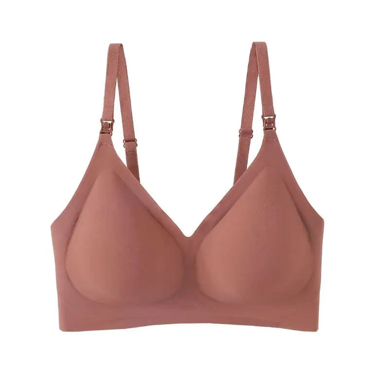 Soutien-gorge d'allaitement sans couture grande taille – Confortable & Respirant