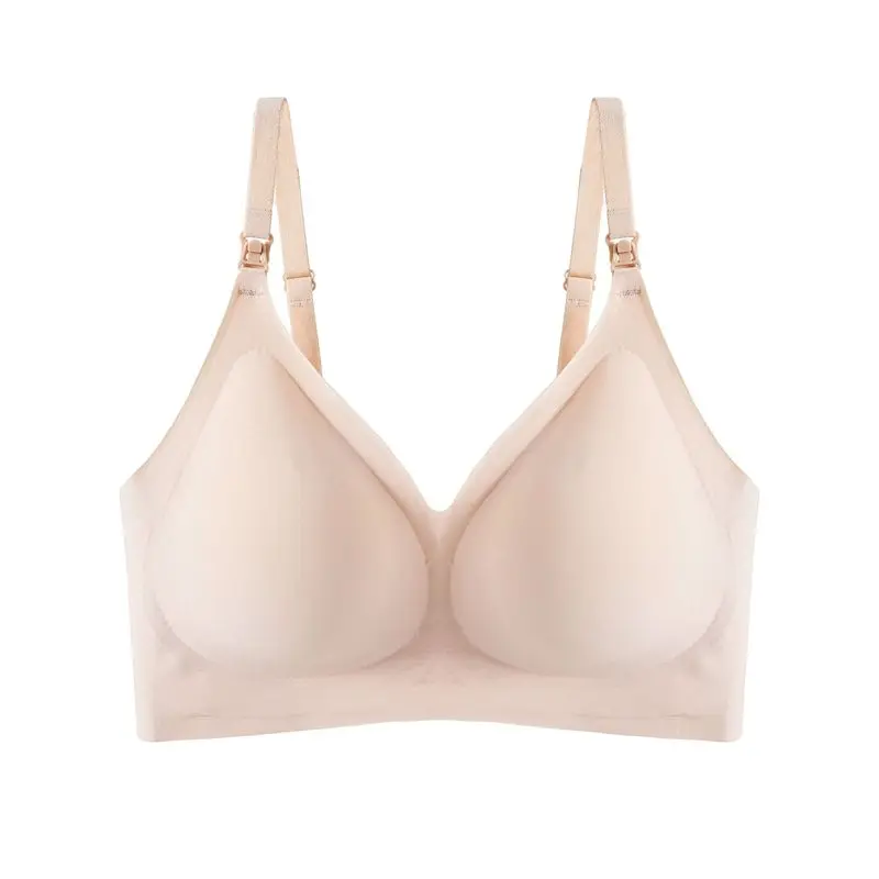 Soutien-gorge d'allaitement sans couture grande taille – Confortable & Respirant