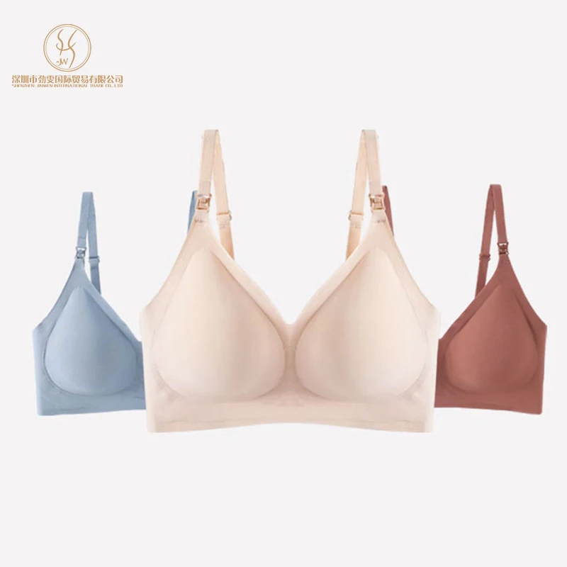 Soutien-gorge d'allaitement sans couture grande taille – Confortable & Respirant