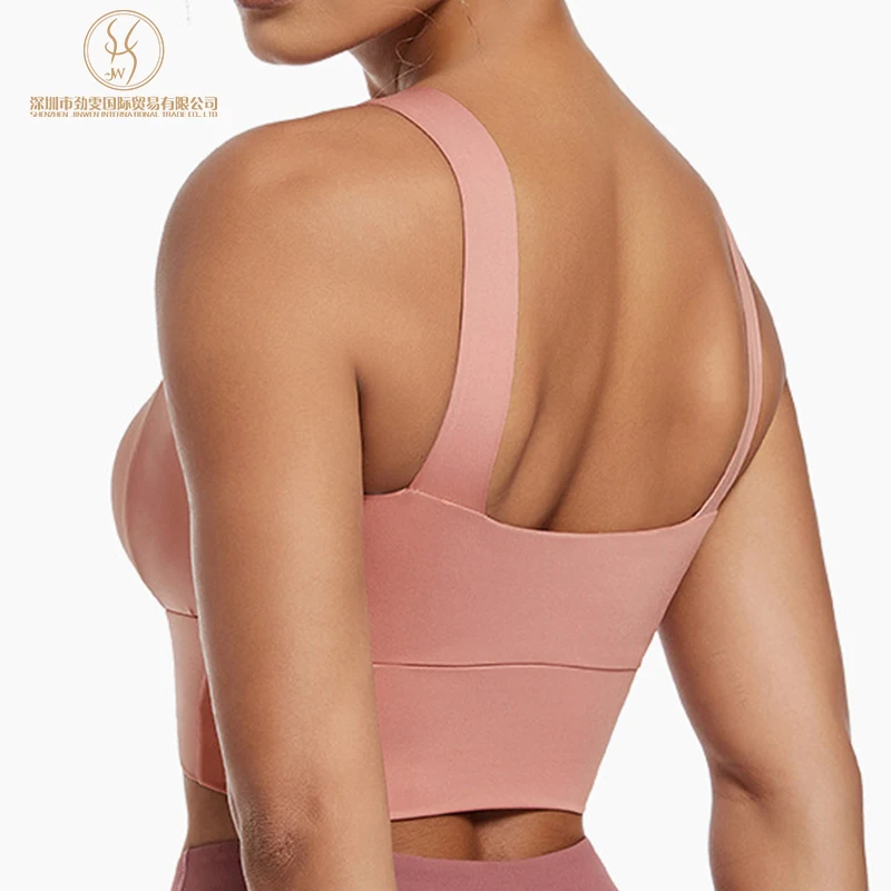 Soutien-gorge de sport push-up respirant pour femme – Coussin intégré, taille plus