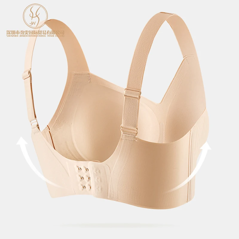 Soutien-gorge sans couture sport taille plus – Respirant & Anti-bactérien