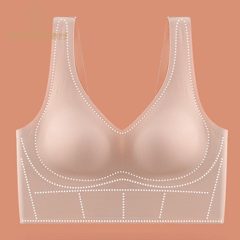 Soutien-gorge sans fil grande taille – Nylon respirant & confortable pour femmes