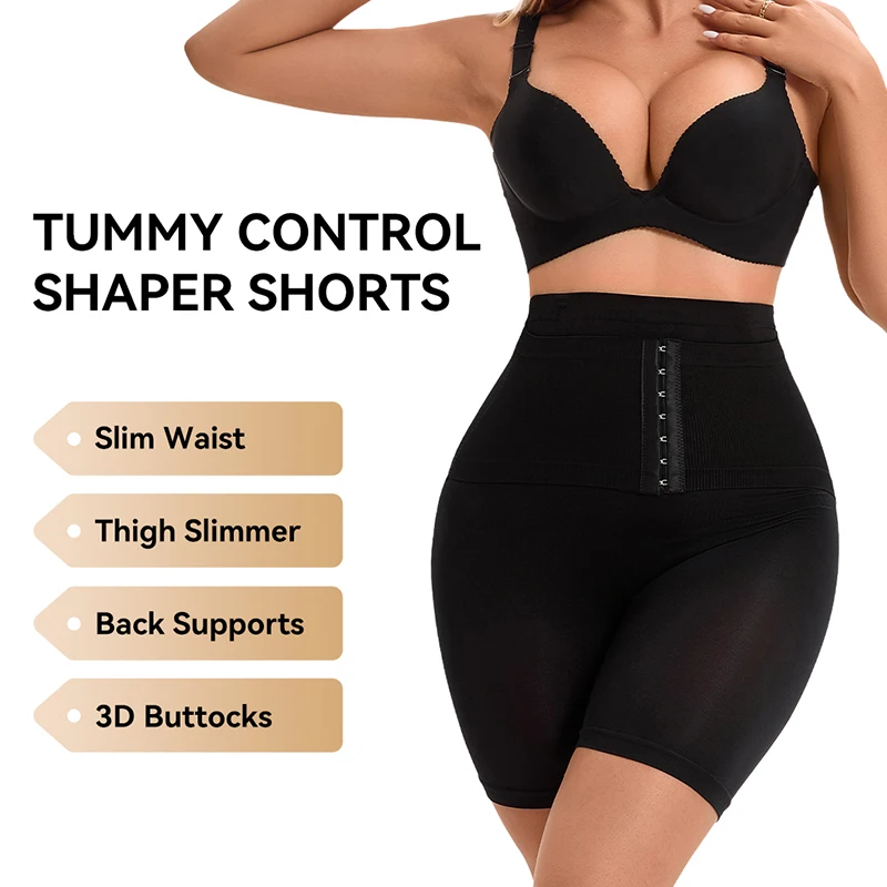 Culotte Gainante Invisible Sculptante Taille Haute en Nylon pour Femmes