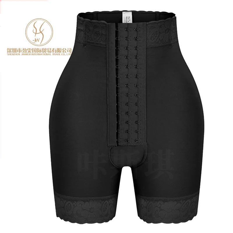 Promotion : Culotte colombienne post-opératoire, shorty BBL taille haute, gaine amincissante ventre et rehausseur de fesses pour femme, vente en gros