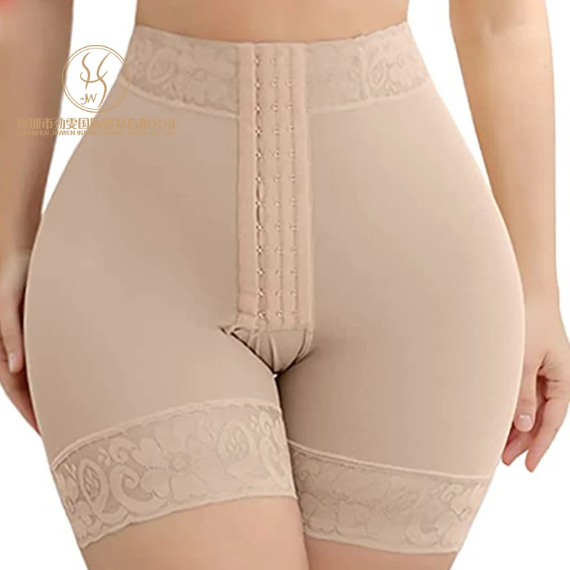 Promotion : Culotte colombienne post-opératoire, shorty BBL taille haute, gaine amincissante ventre et rehausseur de fesses pour femme, vente en gros