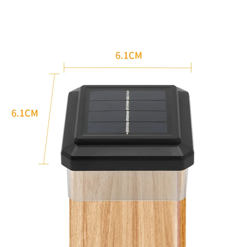 Lampe Murale Solaire LED Étanche – Éclairage Jardin & Clôture avec Capteur Crépusculaire
