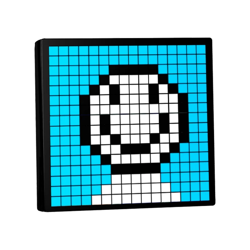 Panneau LED Pixel Art Connecté – Contrôle via App, DIY, RGB, 200x200mm