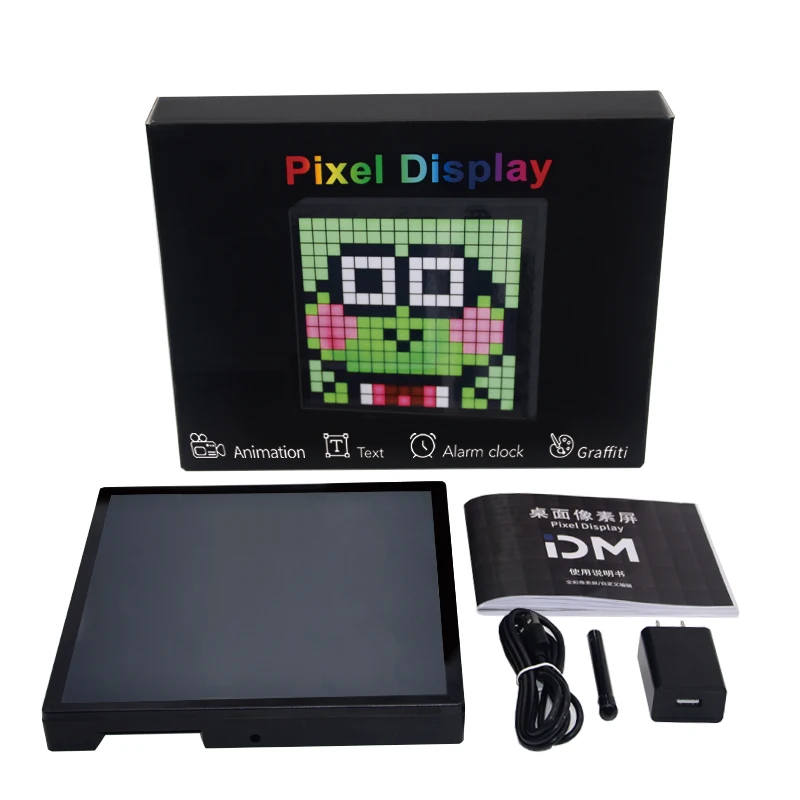 Panneau LED RGB Bluetooth 16x16 Pixels – Affichage Programmable via App Mobile