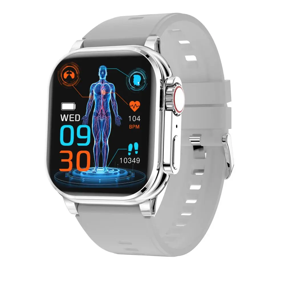 Bracelet Connecté Geyan – Écran 2.09", Étanche IP67, Podomètre & Appel Vocal