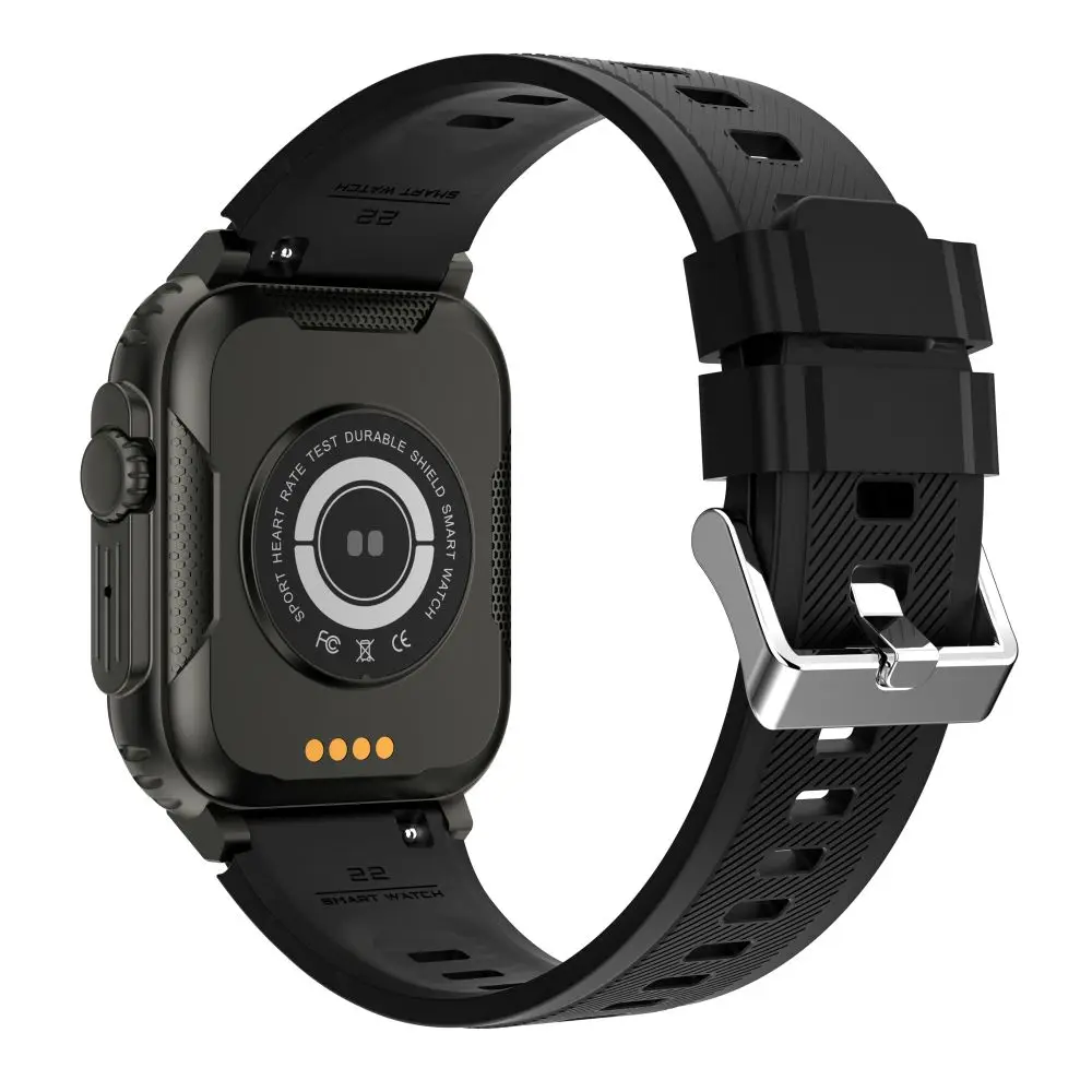 Montre Connectée Sport AMOLED IP68 – Appels, Suivi Santé, Bracelet Silicone