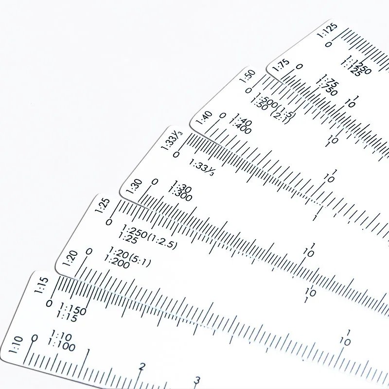 Règle Pliante Multifonction en Éventail 19cm – Mesure Précise pour Couture & Dessin Technique