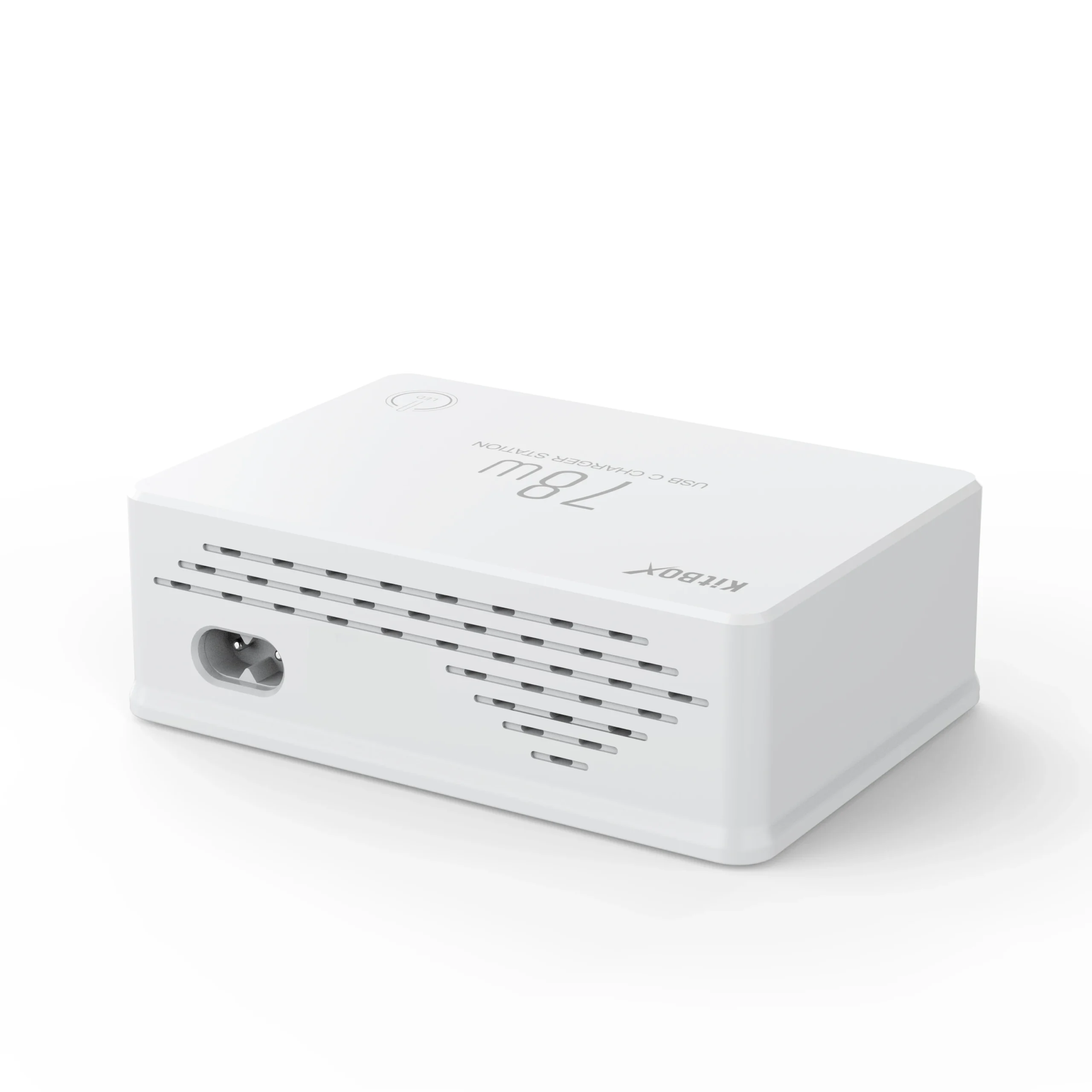 Station de Charge Bureau 78W | 5 Ports USB + USB-C | Écran LED | Charge Rapide Multi-Appareils
