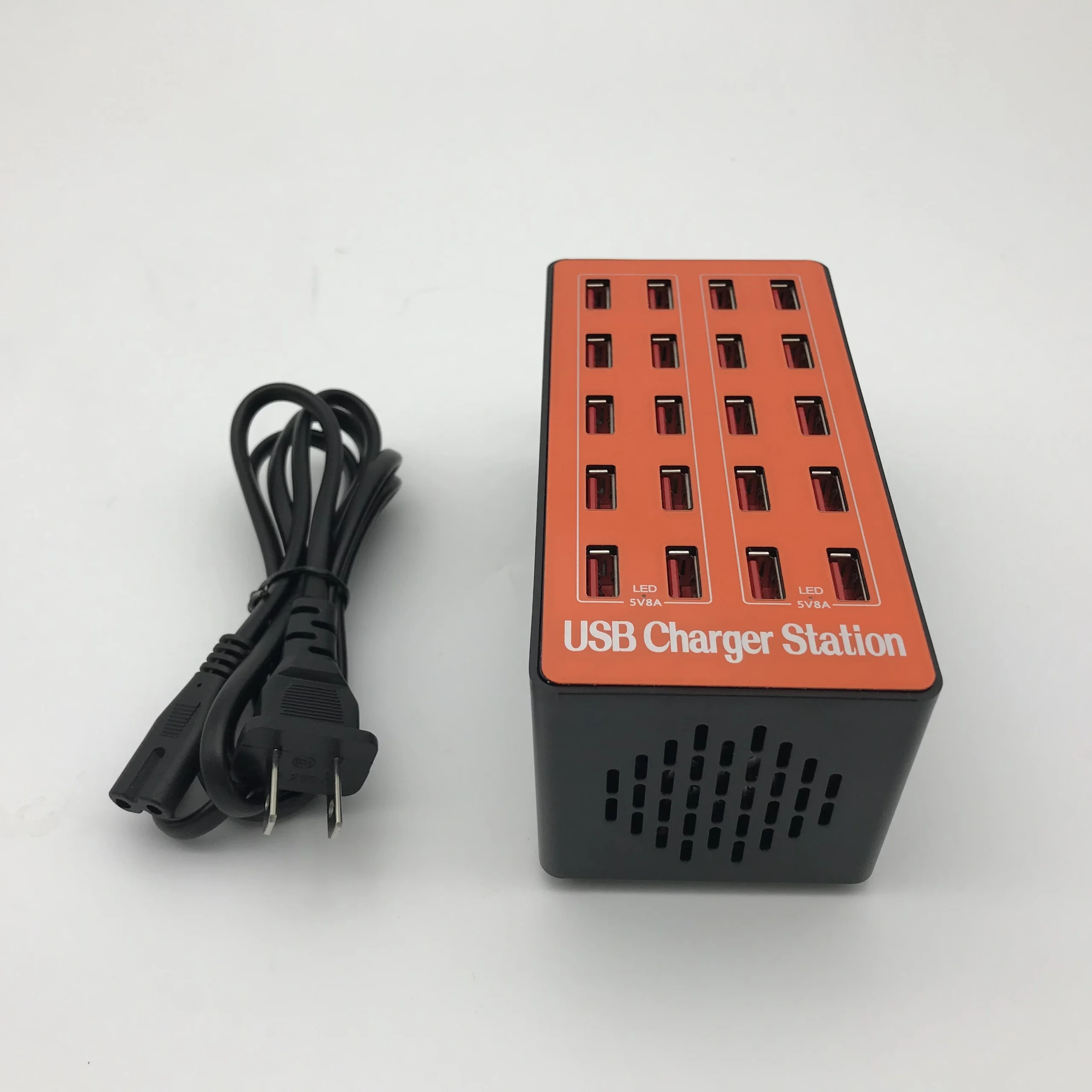 Station de Charge 20 Ports USB 100W – Rechargez jusqu'à 20 appareils simultanément