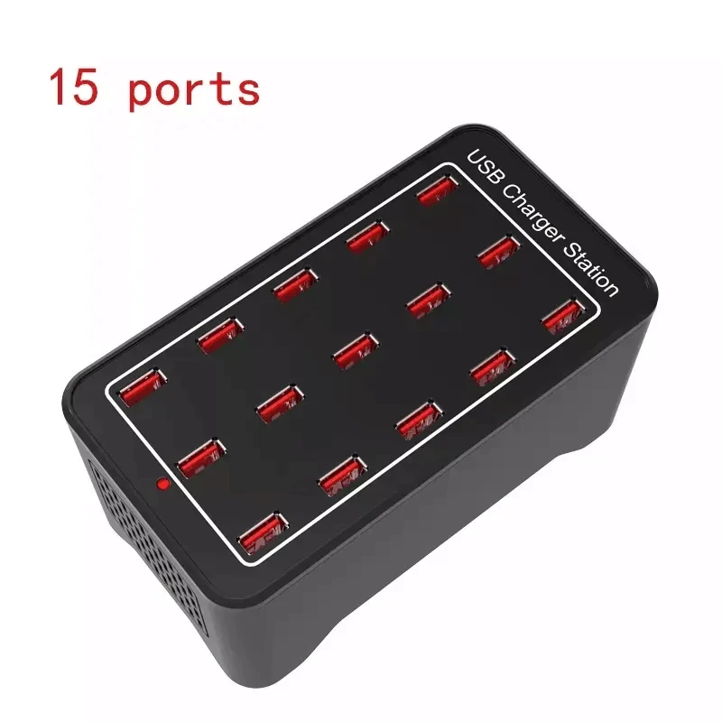 Station de Charge USB Multi-Ports 10 à 30 Ports | 40W à 150W | Chargeur Bureau Rapide