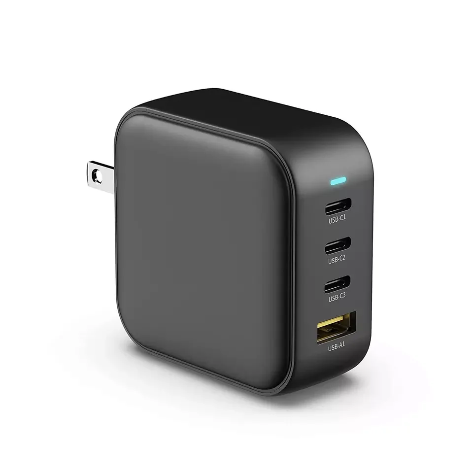 Chargeur GaN 100W Pliable 4 Ports USB-C Charge Rapide PD 3.0 QC 4.0 Universel
