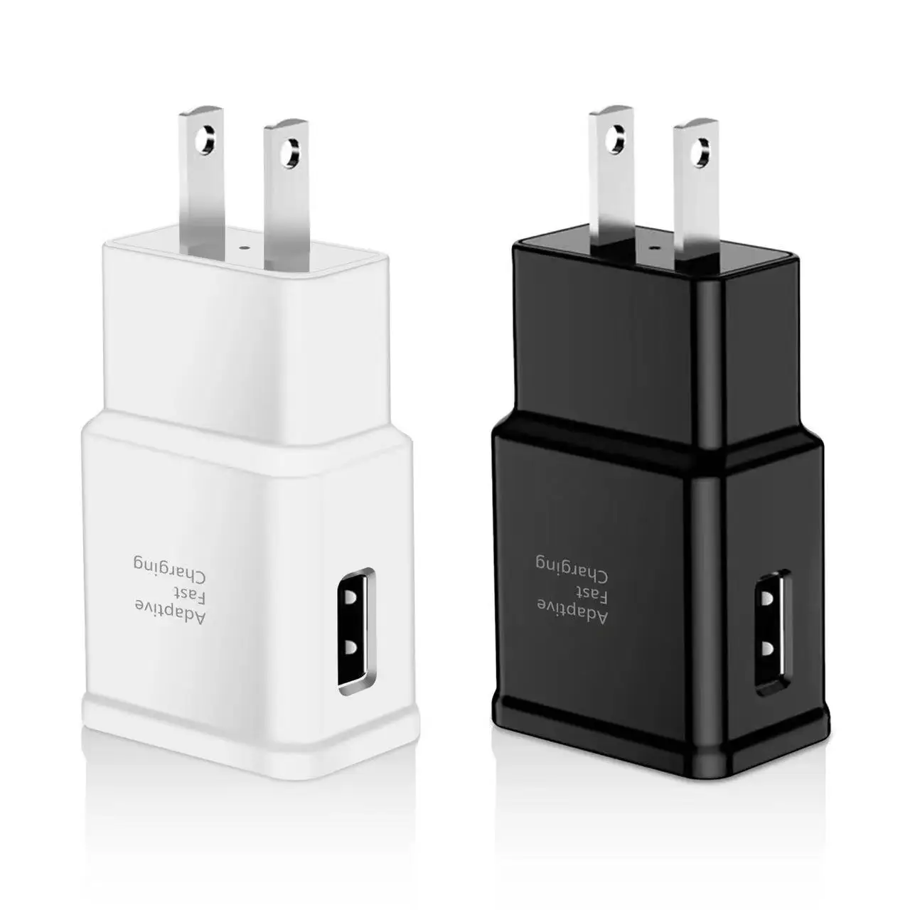 ILEPO Chargeur Mural USB Rapide 15W – Prises US/EU/UK – Universel Téléphone & Montre