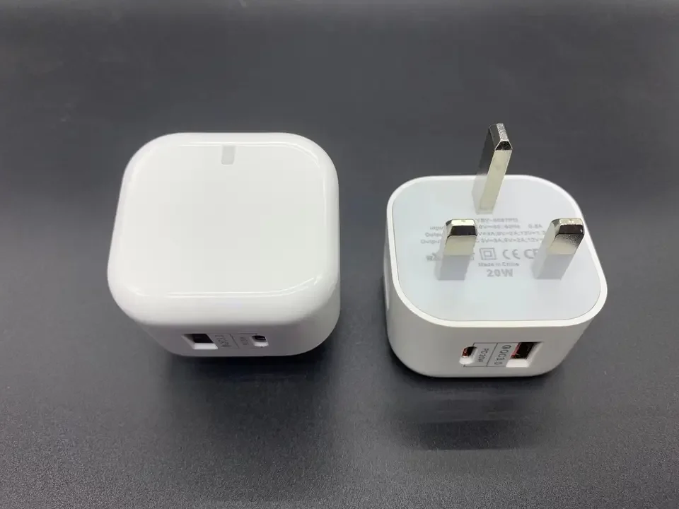 Chargeur Rapide ILEPO 20W PD USB-C | QC3.0 | Universel Téléphone Tablette Montre