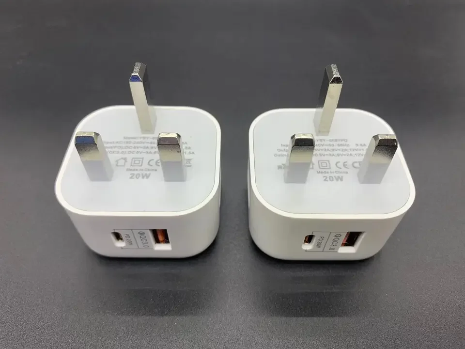 Chargeur Rapide ILEPO 20W PD USB-C | QC3.0 | Universel Téléphone Tablette Montre