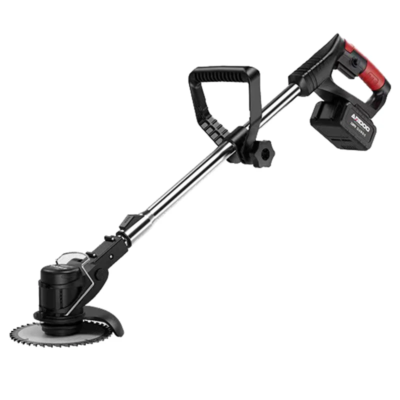 Tondeuse à Gazon Électrique Portable 1800W – Coupe-Brosse Télescopique Rechargeable