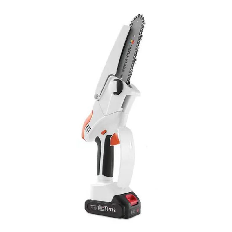 Mini Tronçonneuse Rechargeable 500W – Lame 18cm, Coupe Rapide 400m/min, Légère & Portable