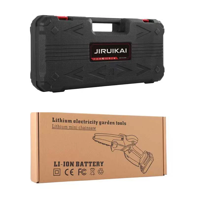 Mini Tronçonneuse Rechargeable 500W – Lame 18cm, Coupe Rapide 400m/min, Légère & Portable