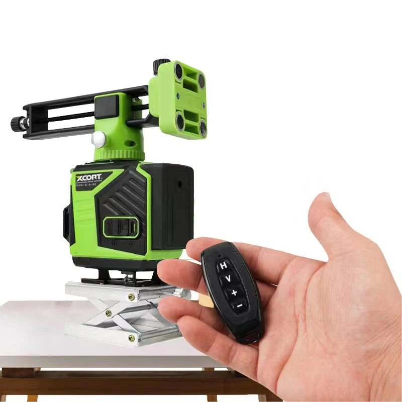 Niveau Laser 3D 12 Lignes XCORT – Haute Précision IP54, Faisceau Vert, Autonomie 10h