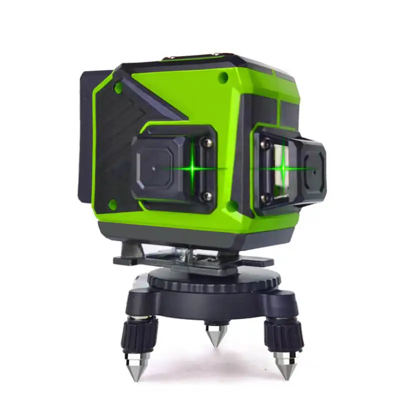 Niveau Laser 3D 12 Lignes XCORT – Haute Précision IP54, Faisceau Vert, Autonomie 10h