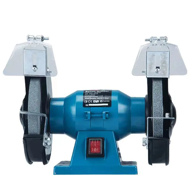 Touret à meuler électrique 200W – Meuleuse de bureau industrielle 150mm