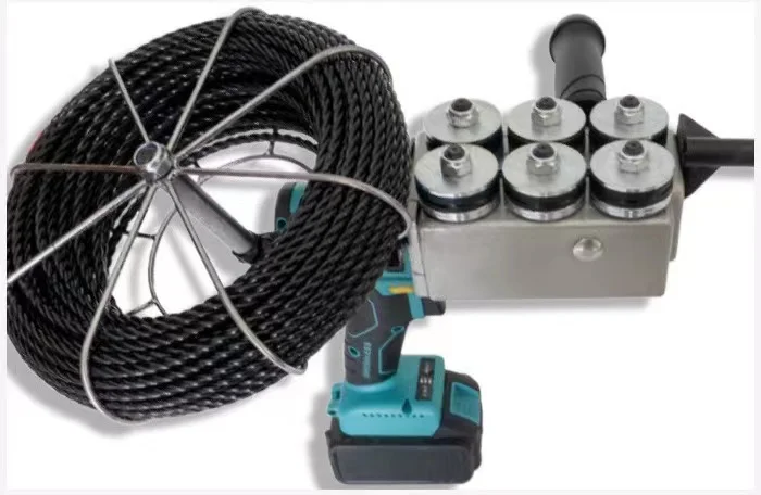 Machine à Ficeler Électrique Lithium 800W – Outil Professionnel pour Fils Électriques 10 Pièces