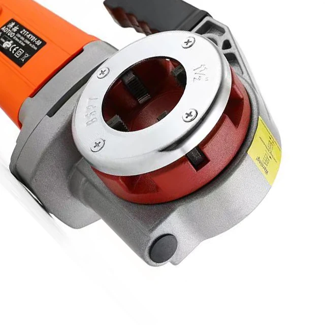 AOTUO Machine à Fileter les Tuyaux Électrique Portable 2000W — 1/2'' à 2'' BSPT/NPT