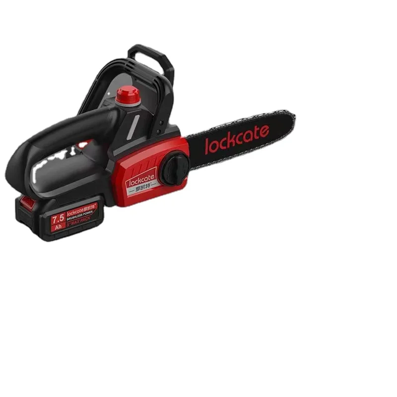 DEKO Scie à Chaîne Électrique Sans Fil 21V 1000W – Lame 24cm, Batterie Lithium Rechargeable