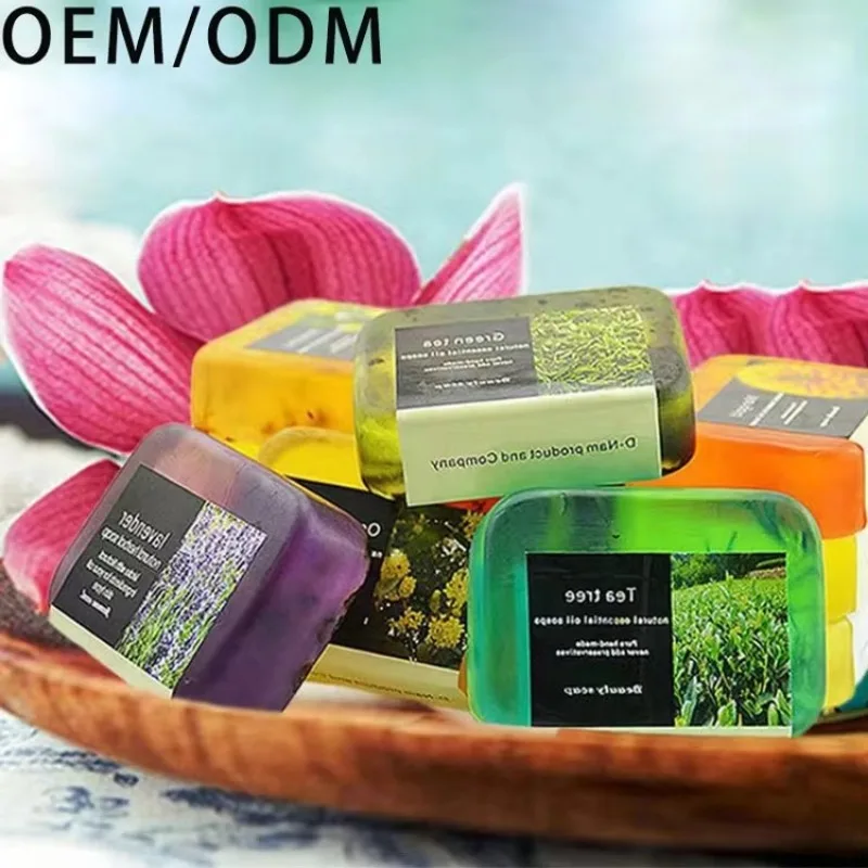 Savon Artisanal aux Huiles Essentielles – Lavande, Rose, Charbon, Citron, Aloe Vera