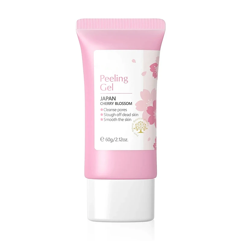 Gel Exfoliant Visage Sakura 60g – Nettoyant Purifiant Hydratant & Éclat