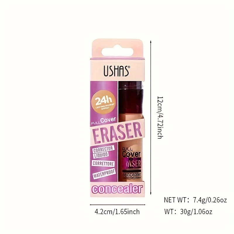 Correcteur à Tête Éponge – Cache Cernes, Taches & Imperfections – Fond de Teint Hydratant Longue Durée