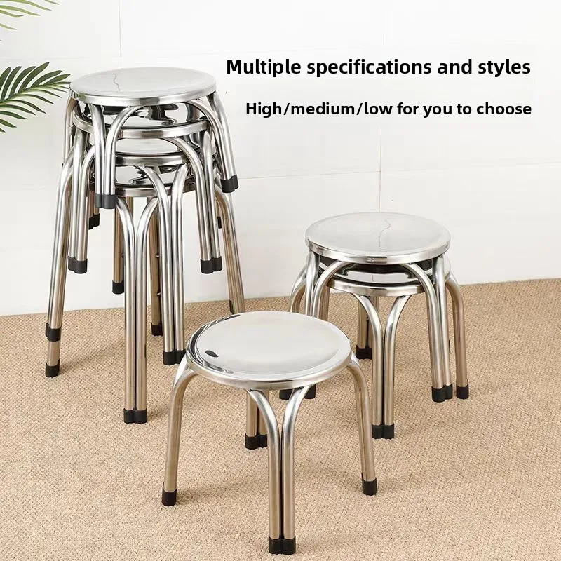 Chaise en Acier Inoxydable Anti-Rouille TIANKANG – Design Moderne Gain de Place