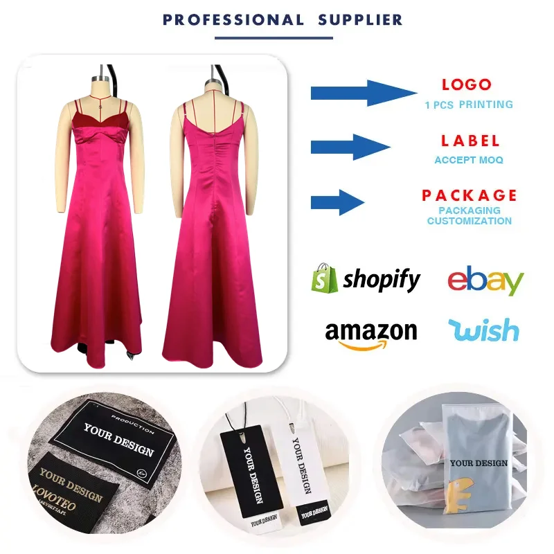 Robe Maxi Élégante à Bretelles Col V – Coupe Ajustée Soirée & Casual HK7842