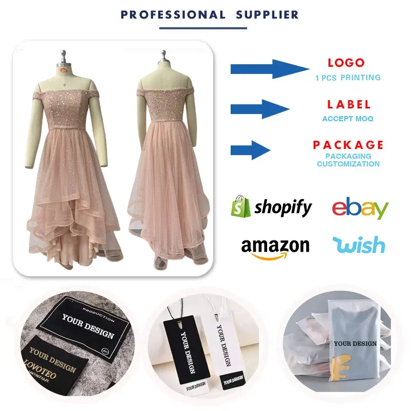 Robe de Soirée Luxe à Sequins TW00209 – Une Épaule, Multi-Couches, Coupe Princesse Maxi